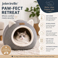 joinvirello™ Paw-Fect Retreat Cozy Cat Cave Bed