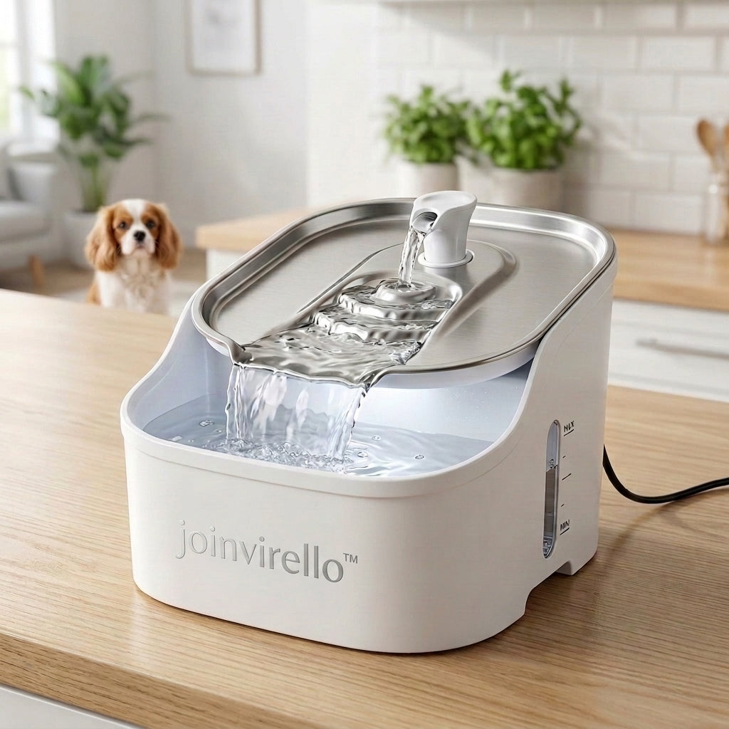 joinvirello™ AquaFlow Smart Pet Water Fountain