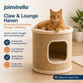 joinvirello™Multi-Level Cat Scratcher Lounge – Cozy Hideaway & Interactive Rest Station